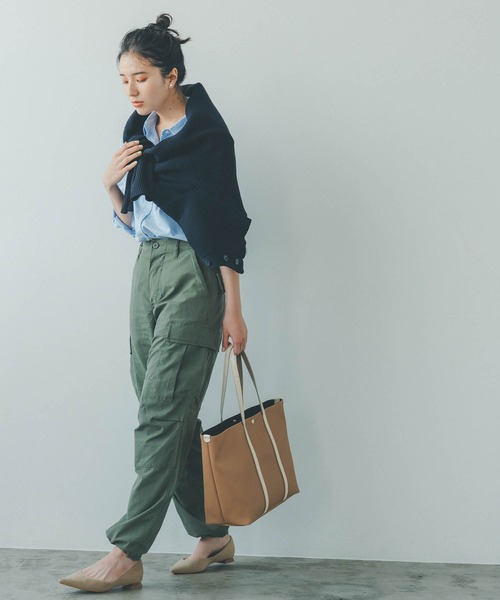 「Breath TOPKAPI」 トートバッグ FREE グレー レディース_画像8