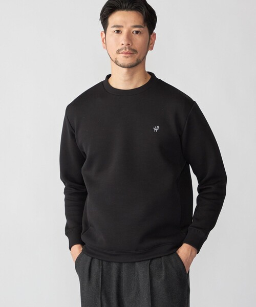 BANDEL ブラック セーター・トレーナー SHIPS（シップス） トレーナー スウェット 「WEB限定」SHIPS: コットン