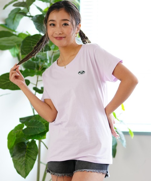 「ROXY」 半袖Tシャツ M ネイビー レディース_画像5