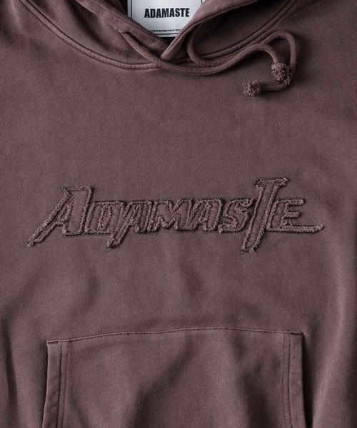 「ADAMASTE」 プルオーバーパーカー MEDIUM ブラック メンズ_画像3