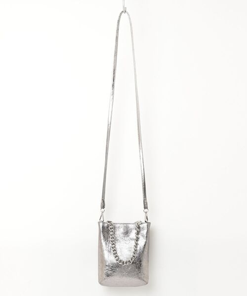 「GIANNI CHIARINI」 2WAYバッグ FREE ダークグレー レディース_画像2