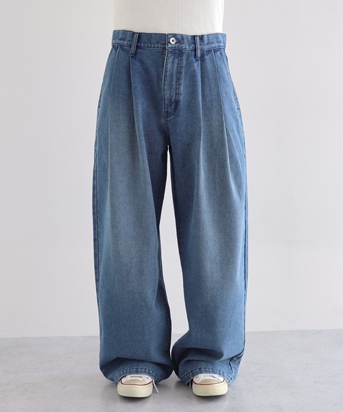 「ANME」 デニムパンツ L ブラック レディース_画像5