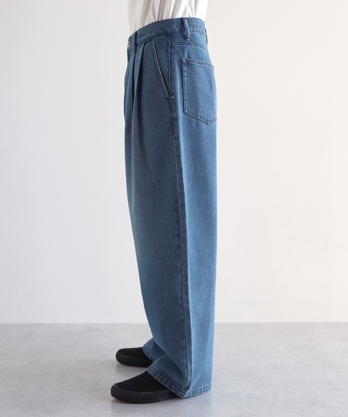 「ANME」 デニムパンツ L ブラック レディース_画像9