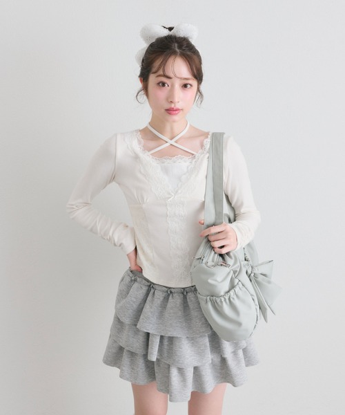 OLIVE des OLIVE(オリーブデオリーブ) スカート 「セットアップ対応 OLIVE des OLIVE(オリーブデオリーブ) スカート 「セットアップ対応