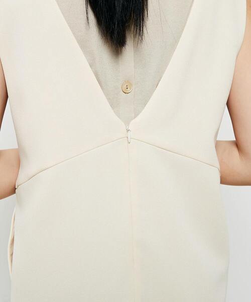 「Liesse」 サロペットスカート FREE アイボリー レディース_画像7