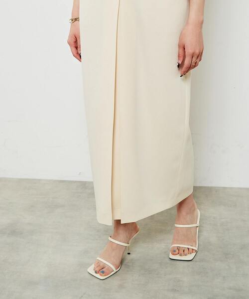 「Liesse」 サロペットスカート FREE アイボリー レディース_画像8