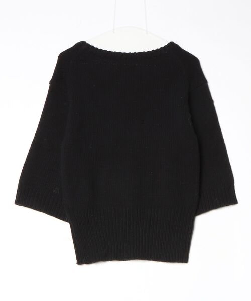 「TSUMORI CHISATO」 7分袖ニット 2 ブラック レディース_画像2