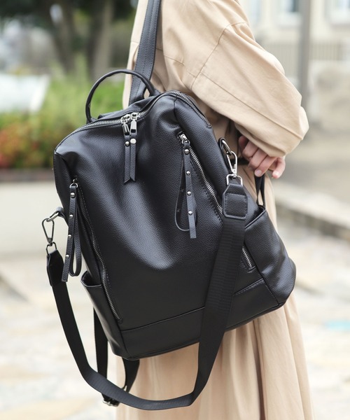 「florist」 2WAYバッグ FREE ブラック レディース_画像9