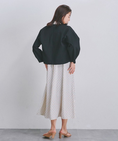 「Droite lautreamont」 ノースリーブワンピース S アイボリー レディース_画像3