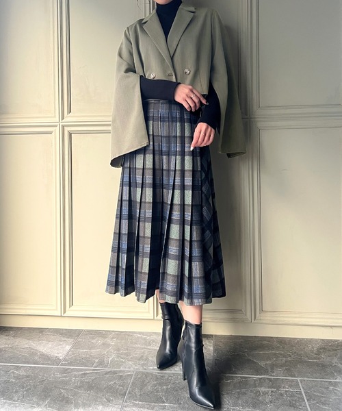 「JUNOAH」 テーラードジャケット LARGE ブラック レディース_画像4