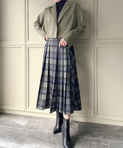 「JUNOAH」 テーラードジャケット LARGE ブラック レディース_画像7