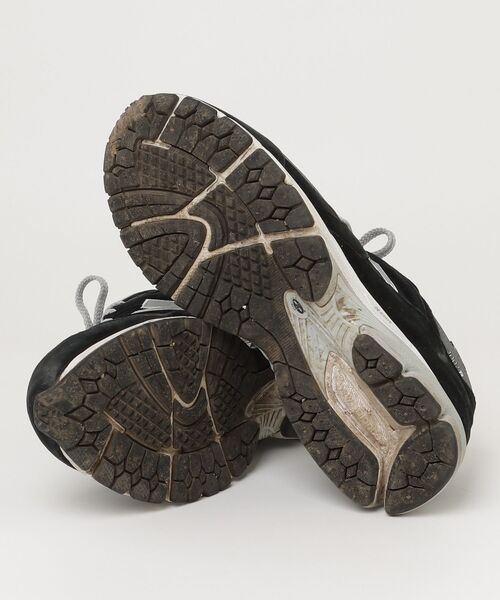 「New Balance」 ローカットスニーカー 28.0cm ブラック メンズ_画像3