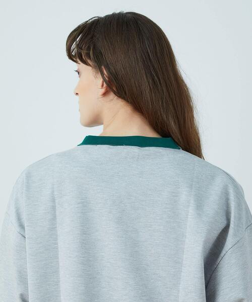 「FRAPBOIS」 長袖カットソー 1 レッド レディース_画像2