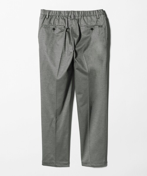 ユナイテッドアローズ☆ノーカラーパンツスーツ　ストレッチ　グレー　38 UNITED ARROWS（ユナイテッドアローズ） スラックス モックロディ ノー