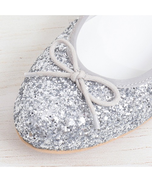 「artemis by DIANA」 フラットパンプス 24.0cm ゴールド レディース_画像7