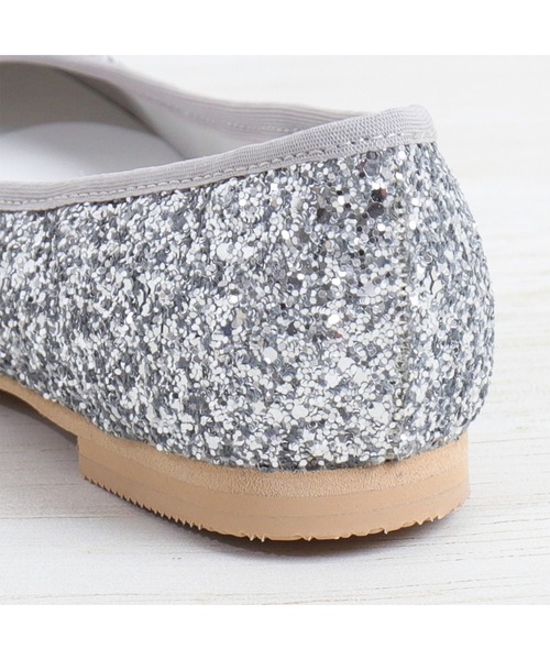 「artemis by DIANA」 フラットパンプス 24.0cm ゴールド レディース_画像8