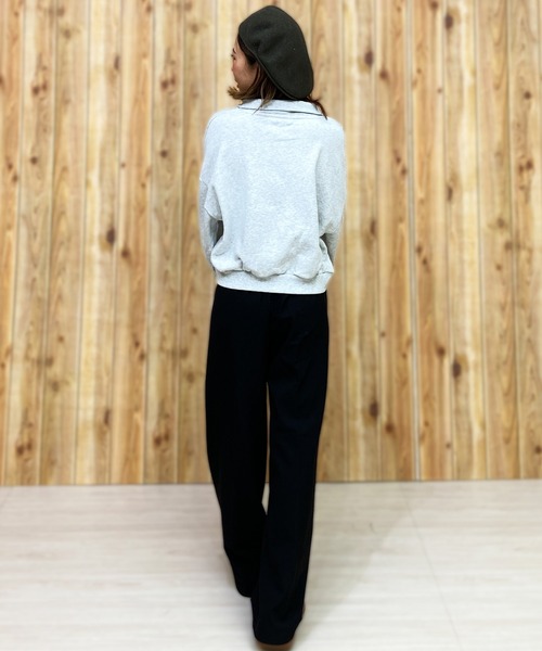 「LOVE BOAT」 スウェットカットソー L ブラック レディース_画像8