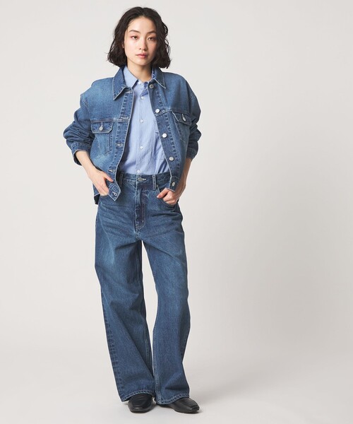 コート アウター 「CITEN」エッセンシャルデニムジャケット レディース