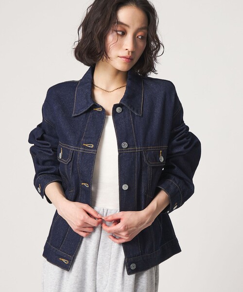 コート アウター 「CITEN」エッセンシャルデニムジャケット レディース