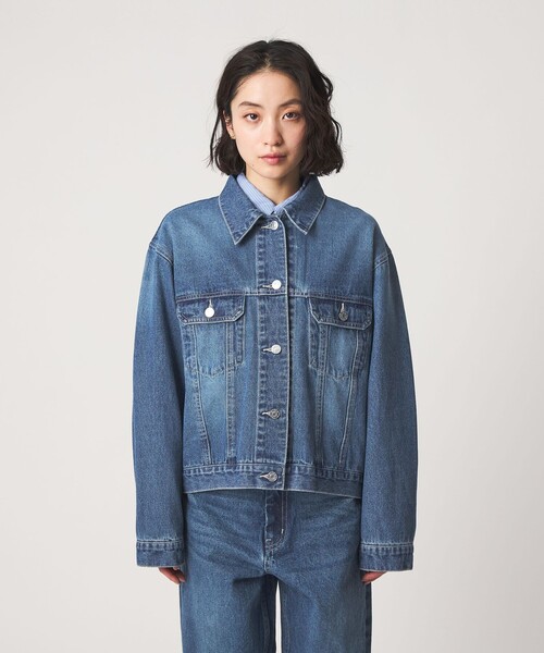 コート アウター 「CITEN」エッセンシャルデニムジャケット レディース