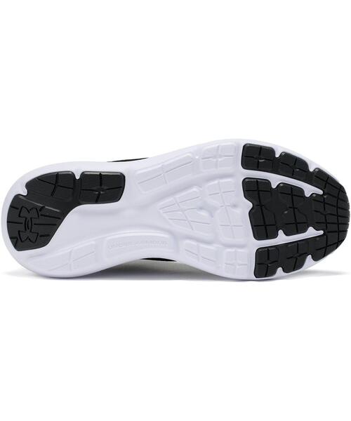 「UNDER ARMOUR」 ローカットスニーカー 27.5cm ブラック メンズ_画像4