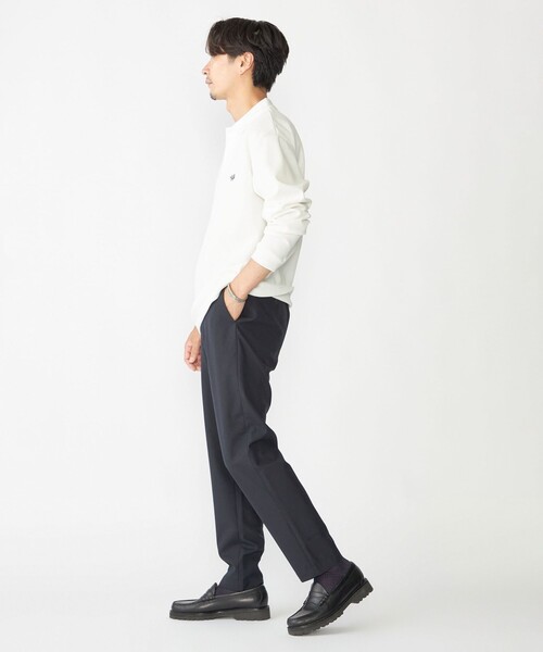 「SHIPS」 長袖ポロシャツ MEDIUM ネイビー メンズ_画像7