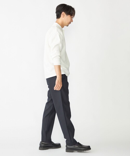 「SHIPS」 長袖ポロシャツ MEDIUM ネイビー メンズ_画像9