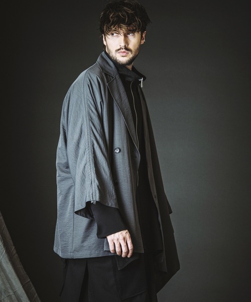 NO ID.（ノーアイディー） コート ジャケット 「NO ID.」Asymmetry