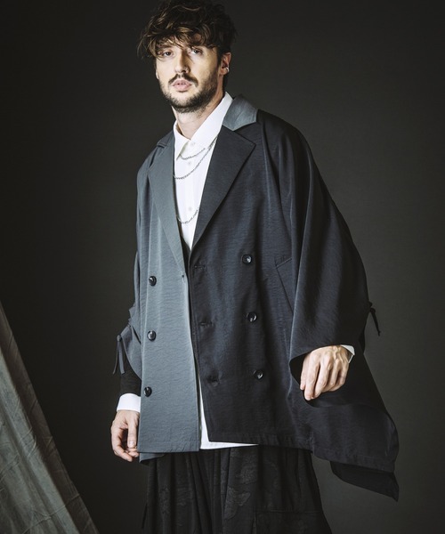 NO ID.（ノーアイディー） コート ジャケット 「NO ID.」Asymmetry