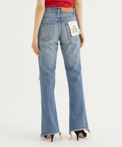 「INSCRIRE」 デニムパンツ 28inch ブルー レディース_画像5