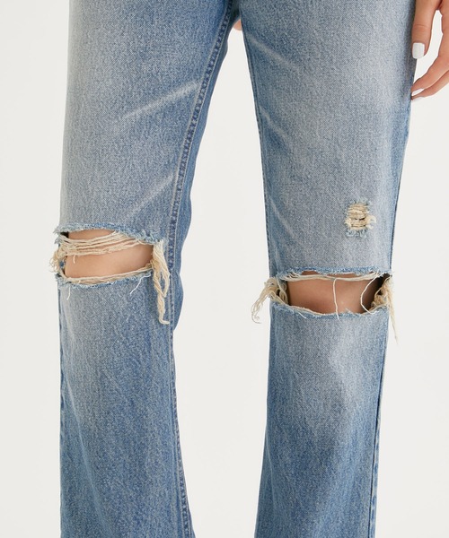 「INSCRIRE」 デニムパンツ 28inch ブルー レディース_画像9