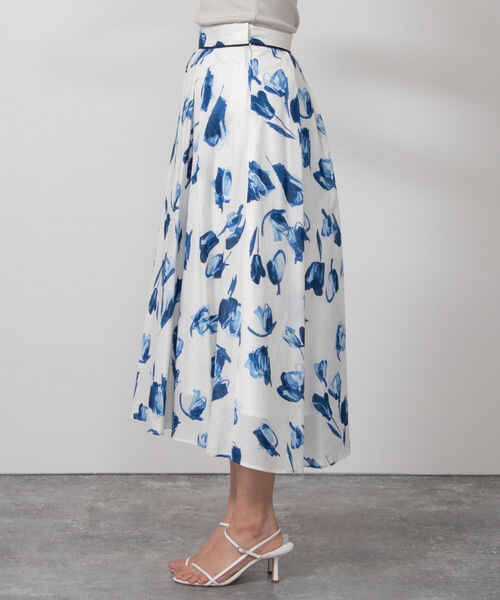 「NOLLEY'S Sophi」 フレアスカート 38 ホワイト系その他4 レディース_画像8