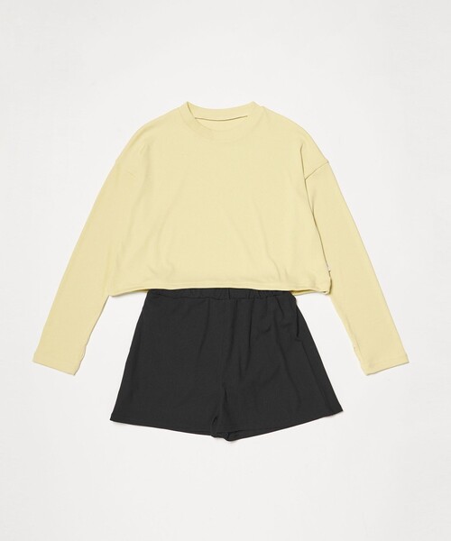 uvカット 水着 ラッシュガード 3セット/ 水着 / キッズ 140cm-150cm キッズ 子供 女の子の画像