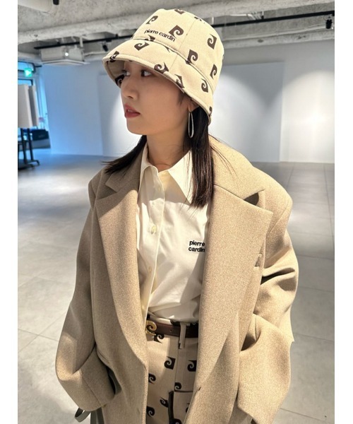 「FRAY I.D」 ハット「pierre cardinコラボ」 ONE SIZE ホワイト レディースの画像