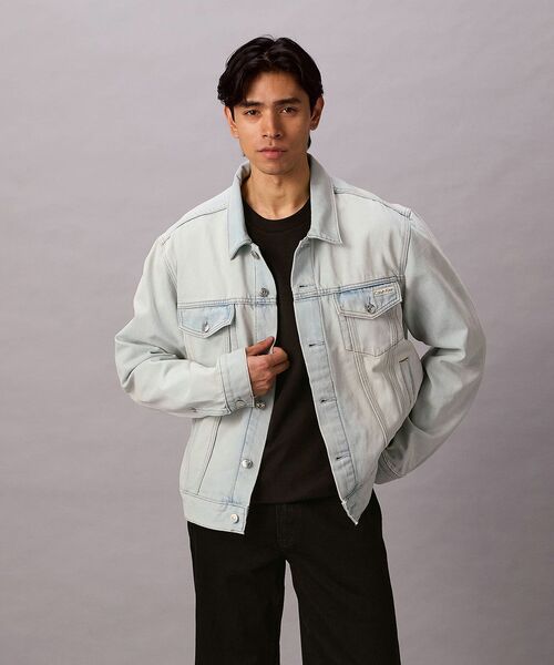 1130-198 カルバンクライン デニムジャケットМ Calvin Klein（カルバン・クライン） デニムジャケット gジャン