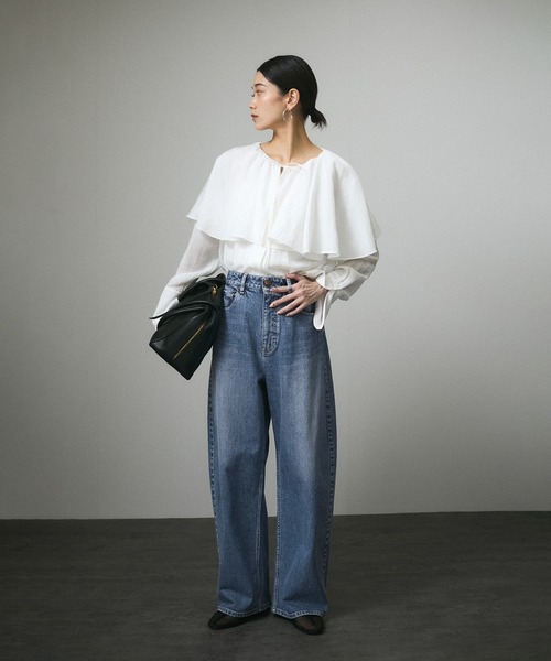 「RED CARD TOKYO」 デニムパンツ 24 ブラック系その他2 レディースの画像