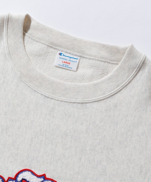 「Champion」 スウェットカットソー X-LARGE アッシュ メンズの画像