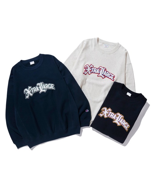 「Champion」 スウェットカットソー X-LARGE アッシュ メンズの画像