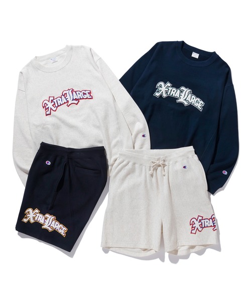 「Champion」 スウェットカットソー X-LARGE アッシュ メンズの画像