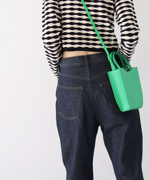 「SLOBE citron.」 デニムパンツ 38 ネイビー レディース_画像8