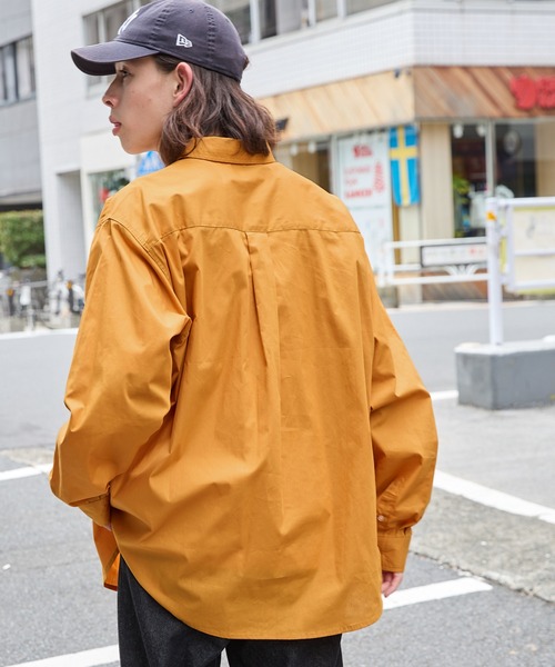 「MONO-MART」 長袖シャツ L ブルー系その他 メンズ_画像6