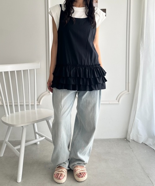 CLEA キャミソール 裾フリルキャミソール : ZOZOTOWN Yahoo!店 - 通販