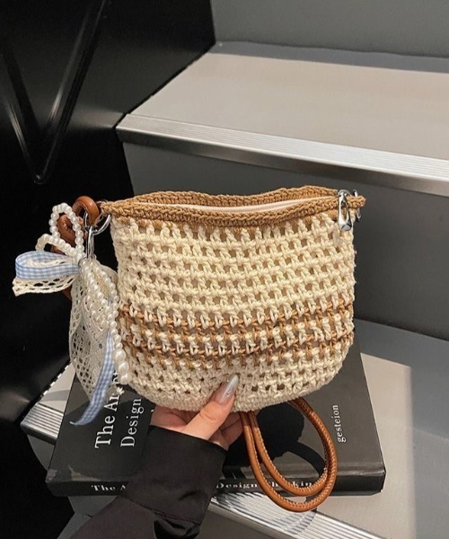 Beststore（ベストストア） ショルダーバッグ バッグ リボン＆パール