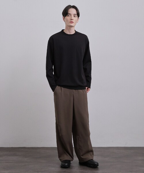 mentaikoHuman Made ブラック 長袖カットソー tk.TAKEO KIKUCHI（ティーケータケオキクチ） tシャツ スマート