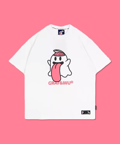 GRAF＆WU（グラフアンドウー） tシャツ キャラクターBOOGHOST キュート