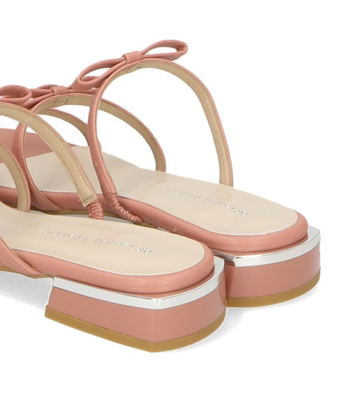 「ORiental TRaffic」 フラットサンダル LL シルバー レディース_画像5