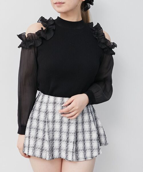 MAJESTIC LEGON（マジェスティックレゴン） ニット セーター リボン