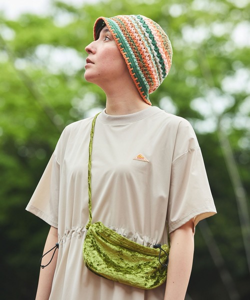 「KELTY」 半袖ワンピース FREE アイボリー レディース_画像7