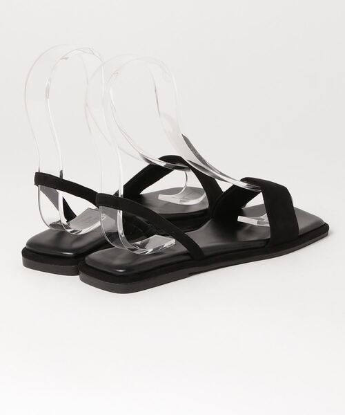 「MARW UNITED ARROWS」 フラットサンダル 23.5cm ブラック レディース_画像2