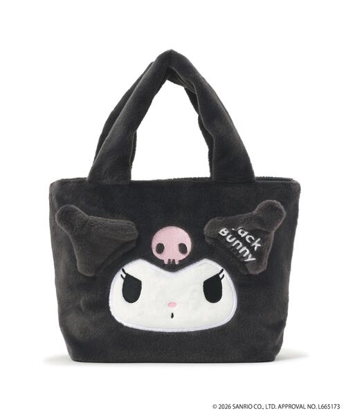 Jack Bunny!! クロミコラボ フリーストートバッグ グレー Jack Bunny!!（ジャックバニー） トートバッグ 「Jack Bunny!!」「マイ